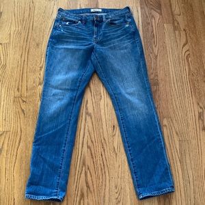 Madewell the Slim Boyjean denim jeans